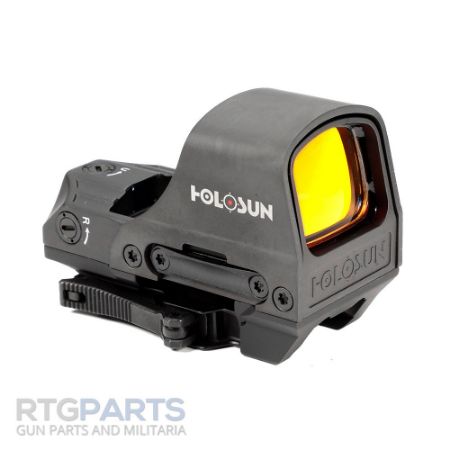 Picture of HOLOSUN HS510C REFLEX MRS, RED DUAL RETICLE QR, BLACK