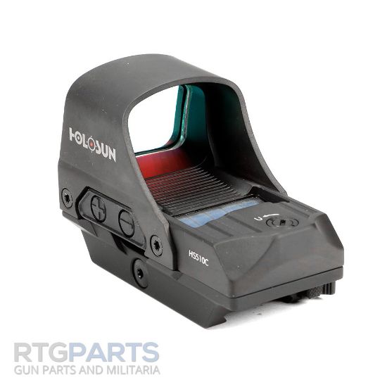 Picture of HOLOSUN HS510C REFLEX MRS, RED DUAL RETICLE QR, BLACK