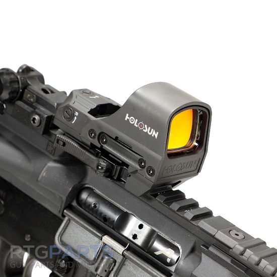 Picture of HOLOSUN HS510C REFLEX MRS, RED DUAL RETICLE QR, BLACK