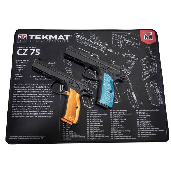 Picture of CZ75 ULTRA PREMIUM GUN CLEANING & REPAIR MAT BY TEKMAT