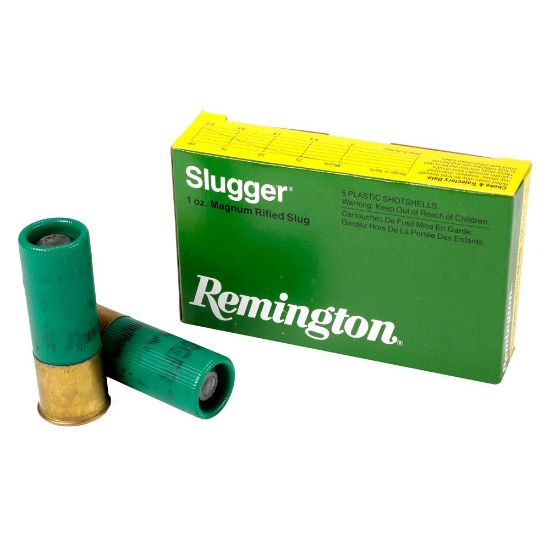Picture of REMINGTON SLUGGER 12GA 2.75" 1OZ RIFLED SLUG, 5/BOX
