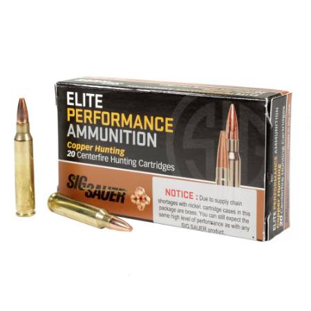 Picture of SIG SAUER 223 REM 60GR HUNTER HT, 20RD BOX