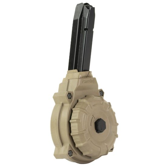 Picture of SIG P320 P250 9MM 50RD DRUM MAGAZINE, FDE