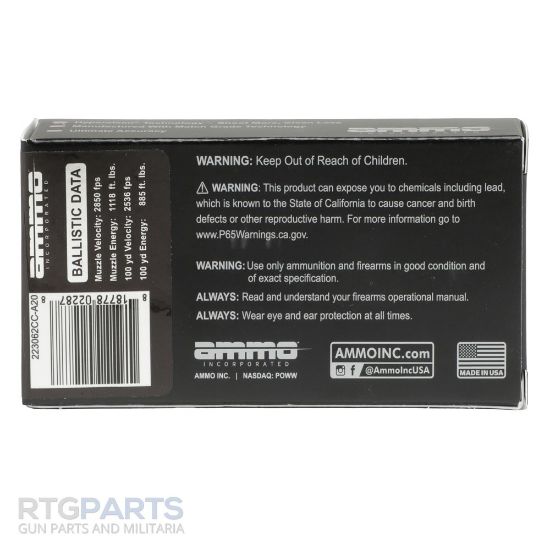 Picture of AMMO INC SHIELD 223 REM 62GR CC, CONTROLLED CHAOS, 20RD BOX