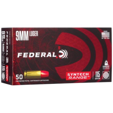 Picture of FEDERAL SYNTECH 9MM 115GR TSJ, 50RD/BOX