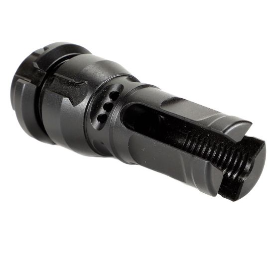 Picture of SONS OF LIBERTY GUN WORKS NOX FLASH HIDER, 7.62X39MM 14X1LH, DEAD AIR KEYMOUNT