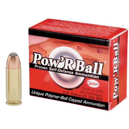 Picture of CORBON POW'RBALL .38 SUPER +P 100GR POLYMER TIPPED HP, 20RD BOX