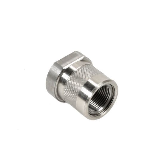 thumbnail image 2 of Kaw Valley Precision 1/2x28 To 5/8x24 Barrel Muzzle Thread Adapter - Steel - 6036 2 of 4