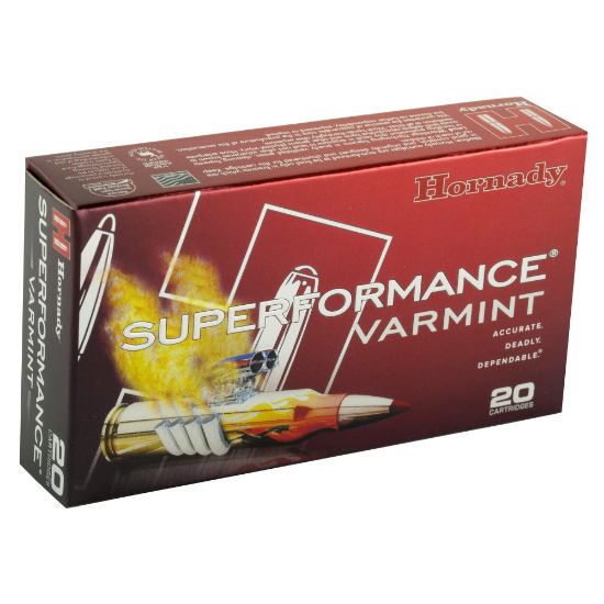 Picture of HORNADY SUPERFORMANCE 204 RUGER 32GR V-MAX, 20RD/BOX