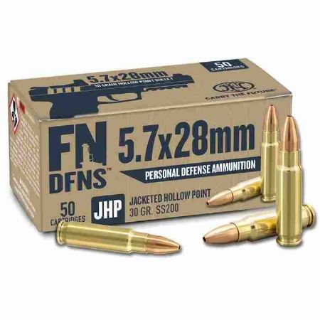 Picture of FN DEFENSE 5.7X28MM, SS200 30GR JHP BULLET, 50RD BOX