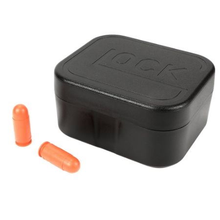 Picture of GLOCK 45ACP DUMMY ROUNDS, 50-PACK, MATTE ORANGE, WITH CASE