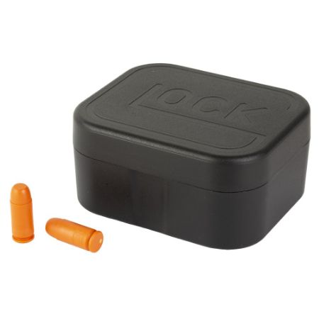 Picture of GLOCK 40S&W DUMMY ROUNDS, 50-PACK, MATTE ORANGE, WITH CASE