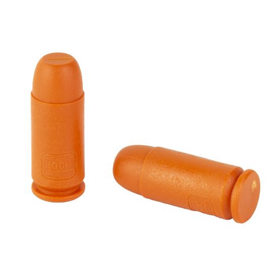Picture of GLOCK 40S&W DUMMY ROUNDS, 50-PACK, MATTE ORANGE, WITH CASE