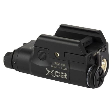 Picture of SUREFIRE ULTRA COMPACT LED HANDGUN LIGHT W/ RED LASER, XC2-B-RD