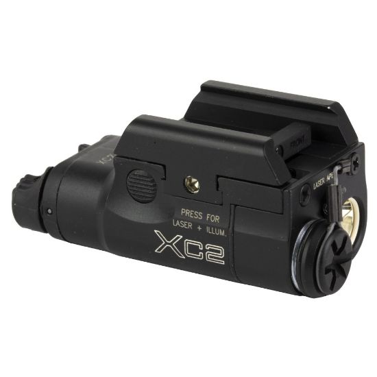 Picture of SUREFIRE ULTRA COMPACT LED HANDGUN LIGHT W/ RED LASER, XC2-B-RD