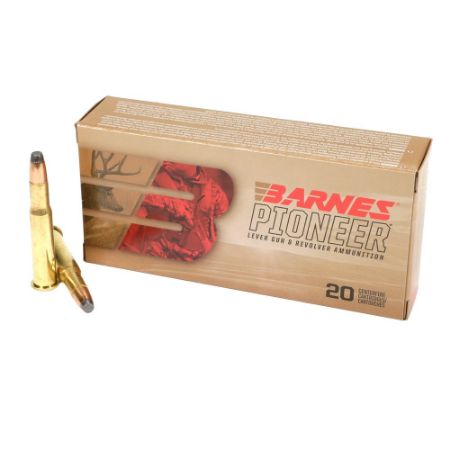 Picture of BARNES PIONEER-LEVER 30-30 WIN 190GR SOFT POINT, 20RD BOX