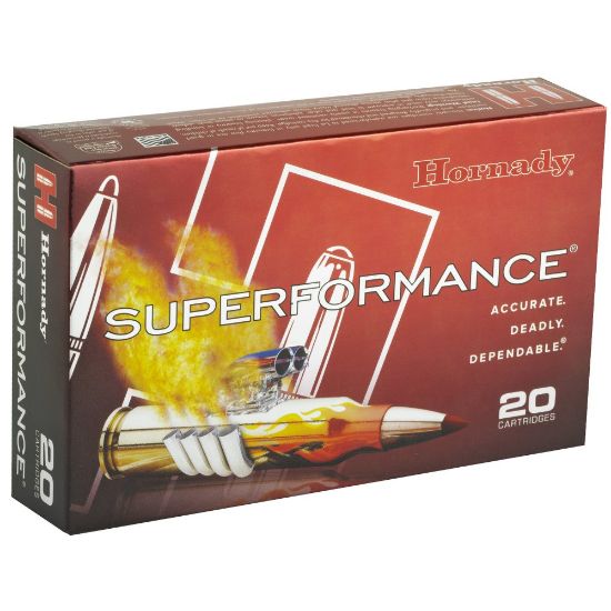 Picture of HORNADY SUPERFORMANCE 7MM REM MAG 162GR SST, 20RD/BOX