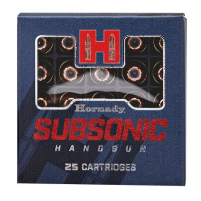 Picture of HORNADY SUBSONIC 9MM 147GR XTP JHP, 20RD BOX