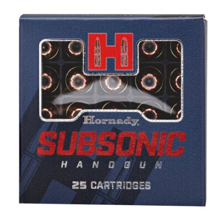 Picture of HORNADY SUBSONIC 9MM 147GR XTP JHP, 20RD BOX