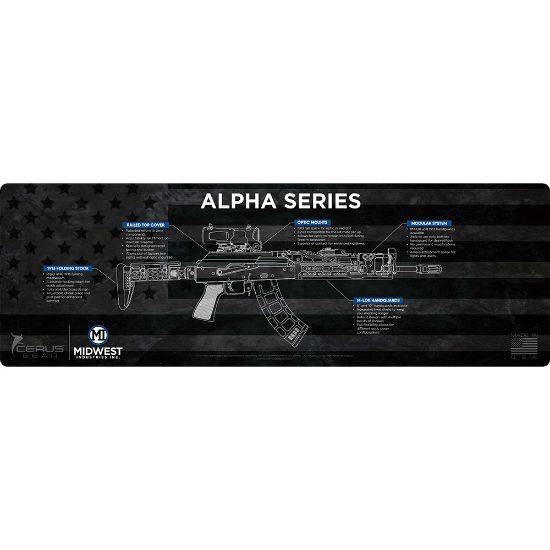 Picture of MIDWEST INDUSTRIES ALPHA SERIES GUN MAT, 36X12
