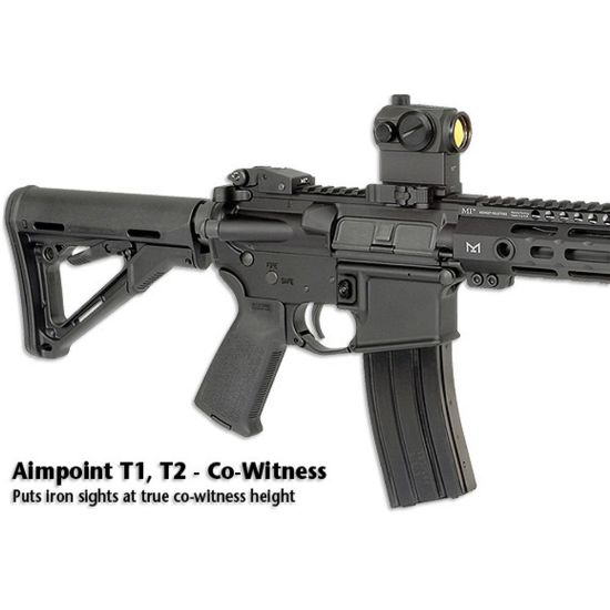 Picture of MIDWEST INDUSTRIES AIMPOINT T1/T2 QD MOUNT, COWITNESS