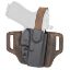 Picture of VERSACARRY INSURGENT THUMB BREAK, OWB HOLSTER, RIGHT HAND, FITS SIG P365, DISTRESSED LEATHER AND POLYMER