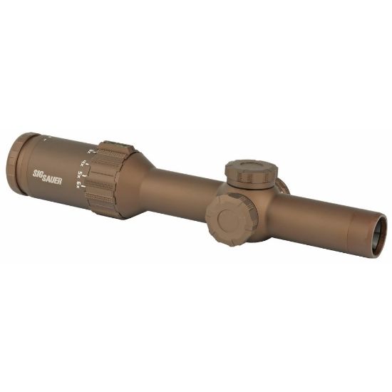 Picture of SIG TANGO6T 1-6x24 RIFLE SCOPE, SFP, FL-6 HELLFIRE RETICLE