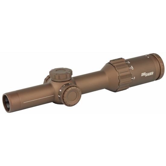 Picture of SIG TANGO6T 1-6x24 RIFLE SCOPE, SFP, FL-6 HELLFIRE RETICLE