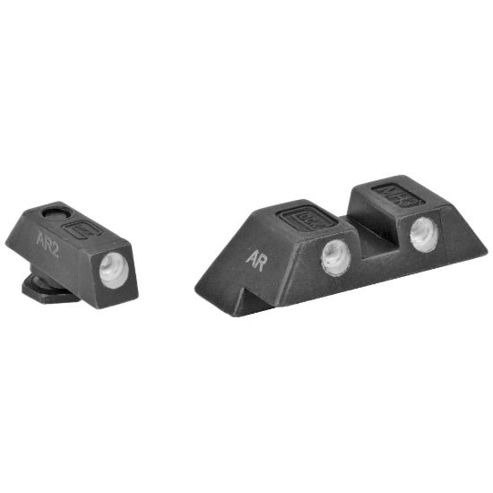 Picture of GLOCK OEM NIGHT SIGHT SET, 6.5MM, CORRECT FOR 17/19/22 /23/26/27/33/34/35/37/38/39, DOES NOT FIT G42/43
