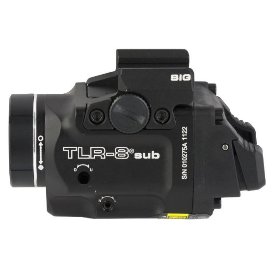 Picture of STREAMLIGHT TLR-8 SUBCOMPACT WHITE LED WITH RED LASER, FITS SIG P365/XL