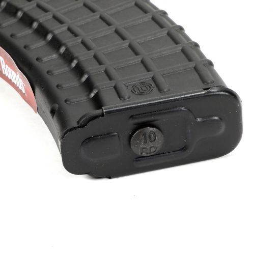 Picture of AK47 7.62 RESTRICTED 10RD WAFFLE MAG BLACK NEW, BULGARIAN CIRCLE 10