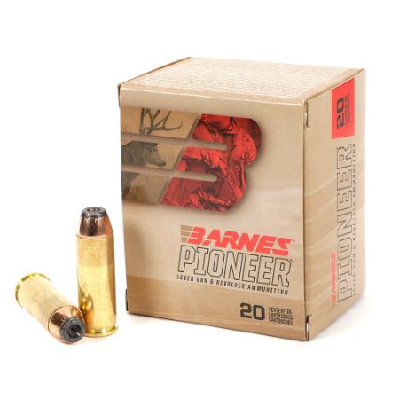 Picture of BARNES PIONEER 45 COLT 250GR JHP, 20RD BOX