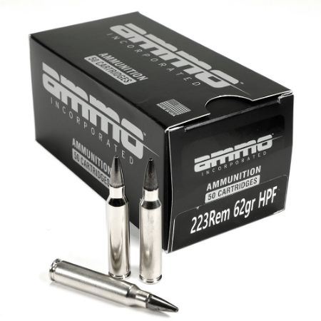 Picture of AMMO INC SHIELD 223 REM 62GR HPF, HOLLOW POINT FRANGIBLE, 50RD BOX