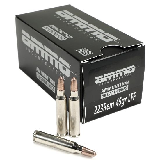 Picture of AMMO INC SHIELD 223 REM 45GR LFF, LEAD FREE FRANGIBLE, 50RD BOX
