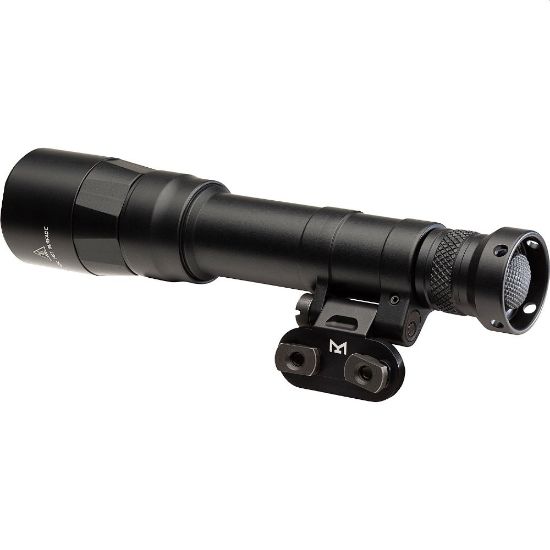 Picture of SUREFIRE M640DFT SCOUT LIGHT TURBO 18650 RECHARGEABLE, 700 LUMENS, 1913 PICATINNY & MLOK MOUNT, BLACK