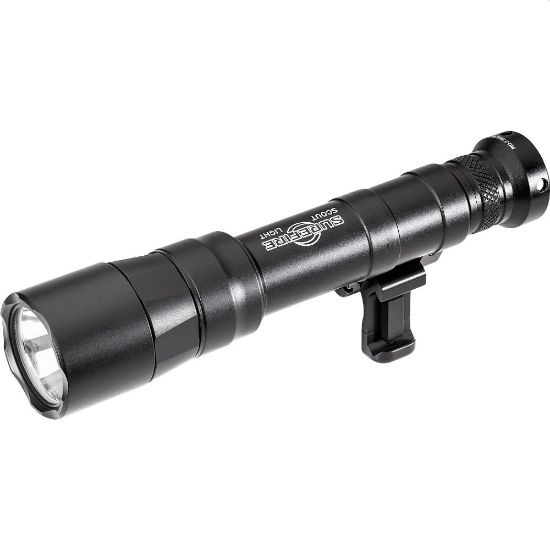 Picture of SUREFIRE M640DFT SCOUT LIGHT TURBO 18650 RECHARGEABLE, 700 LUMENS, 1913 PICATINNY & MLOK MOUNT, BLACK