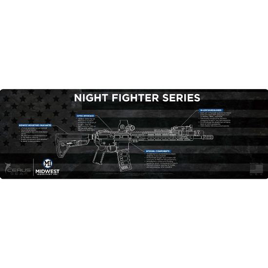 Picture of MIDWEST INDUSTRIES AR15 SERIES GUN MAT, 36X12