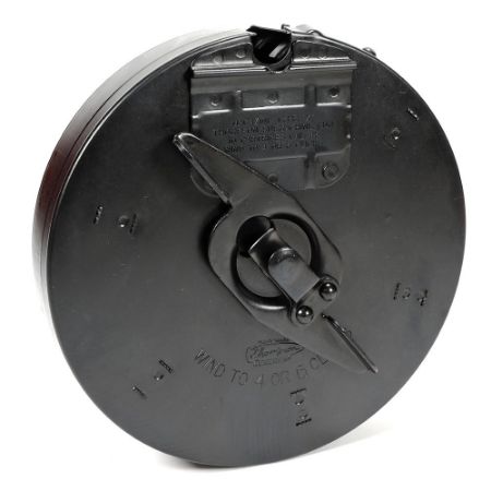 Thompson 1927A1 .45ACP 10rd Drum Magazine New, Auto Ordnance AO QTMT12BKT, 602686210225, THP-AO-QTMT12BKT, RTG Parts