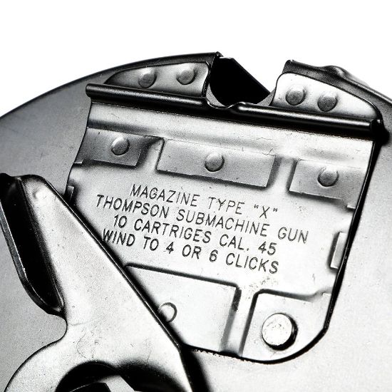 Thompson 1927A1 .45ACP 10rd Drum Magazine New, Auto Ordnance AO QTMT12BKT, 602686210225, THP-AO-QTMT12BKT, RTG Parts