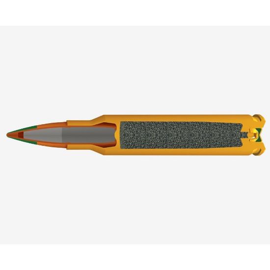 Picture of 200RD BOX OF WINCHESTER LC 5.56X45MM M855 62GR GREEN TIP