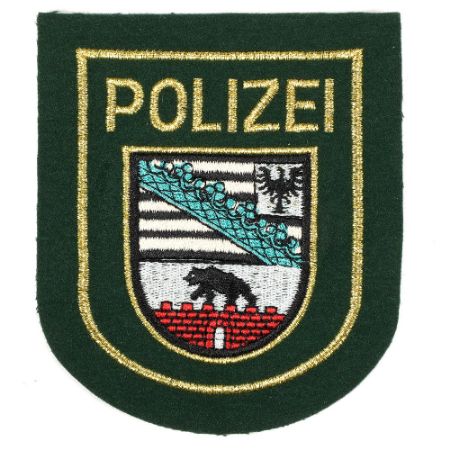 Picture of GERMAN SAXONY-ANHALT POLICE PATCH NEW, TYPE 2