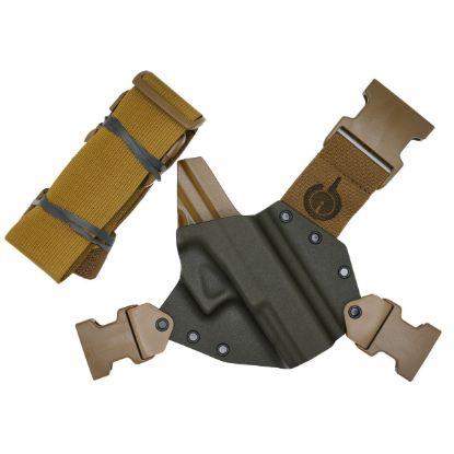 Picture of GUNFIGHTERS INC KENAI CHEST HOLSTER, FITS SIG X-TEN