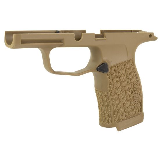 Picture of SIG GRIP MODULE ASSEMBLY, P365XL LXG, LASER ENGRAVED STIPPLING, COYOTE