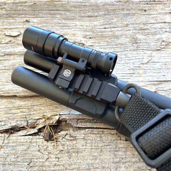 Picture of HB INDUSTRIES MOSSBERG 940 PRO BARREL CLAMP, 1913 RAIL WITH QD