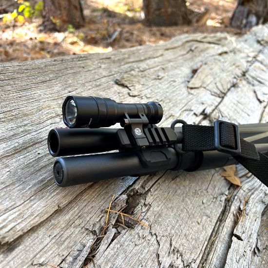 Picture of HB INDUSTRIES MOSSBERG 940 PRO BARREL CLAMP, 1913 RAIL WITH QD