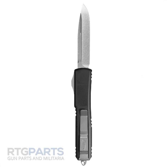 Picture of MICROTECH ULTRATECH S/E OTF AUTOMATIC KNIFE, BLACK, 3.4 INCH, STONEWASH, 121-10