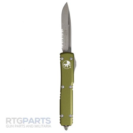 Picture of MICROTECH ULTRATECH S/E OTF AUTOMATIC KNIFE, OD GREEN, 3.4 INCH, APOCALYPTIC, P/S, 121-11APOD