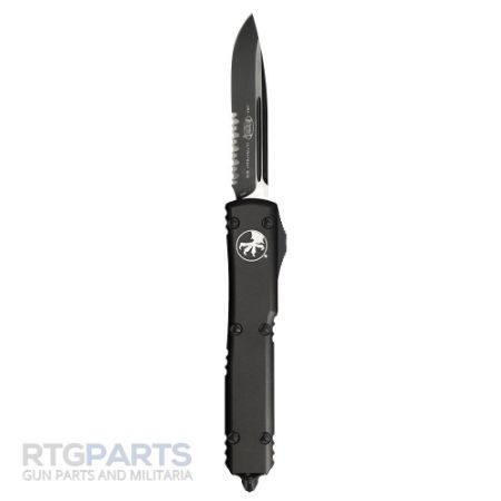 Picture of MICROTECH ULTRATECH S/E OTF AUTOMATIC KNIFE, BLACK, 3.4 INCH, TACTICAL, P/S, 121-2T