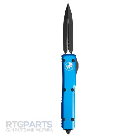 Picture of MICROTECH ULTRATECH D/E OTF AUTOMATIC KNIFE, BLUE, 3.4 INCH, TACTICAL, 122-1BL