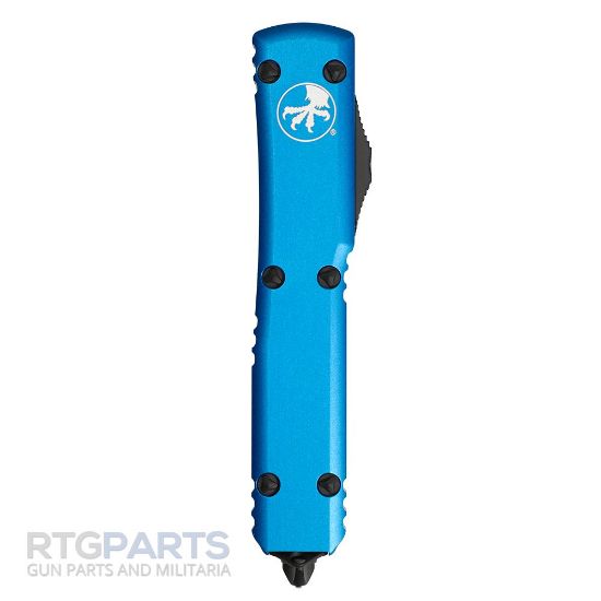 Picture of MICROTECH ULTRATECH D/E OTF AUTOMATIC KNIFE, BLUE, 3.4 INCH, TACTICAL, 122-1BL